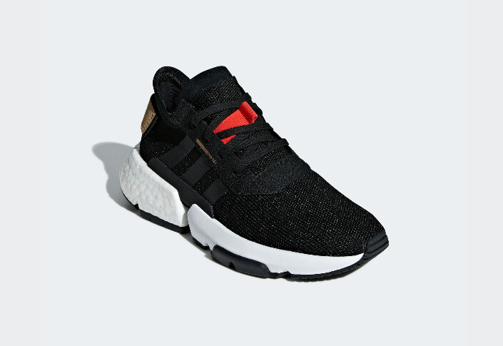 adidas black trainers size 6